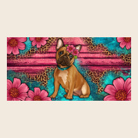 French Bulldog Floral License Plate Zipper Hoodie | Teevron