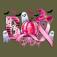 Boo Pink Pumpkin Witch Breast Cancer Vintage Tee | Teevron