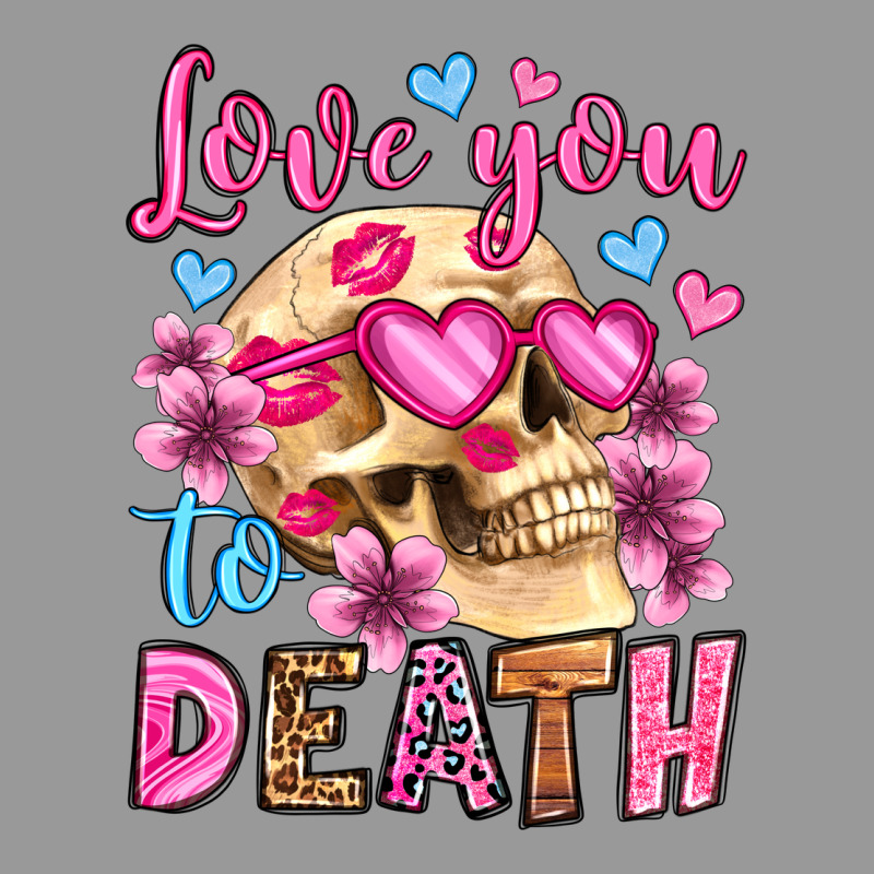 Love You To Death Olivia Vintage Hoodie by OliviaCreatesArt | Teevron