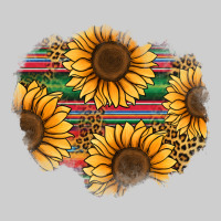 Sunflower Leopard Serape Patch Premium Tee | Teevron
