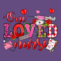 One Loved Nurse Valentine's Day Vintage Hoodie | Teevron