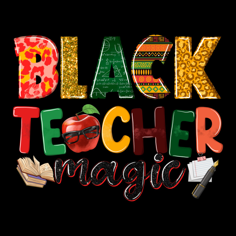 Black Teacher Magic Premium Tee by NancyCooperArtShop | Teevron
