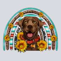 Chocolate Labrador Rainbow Zipper Hoodie | Teevron
