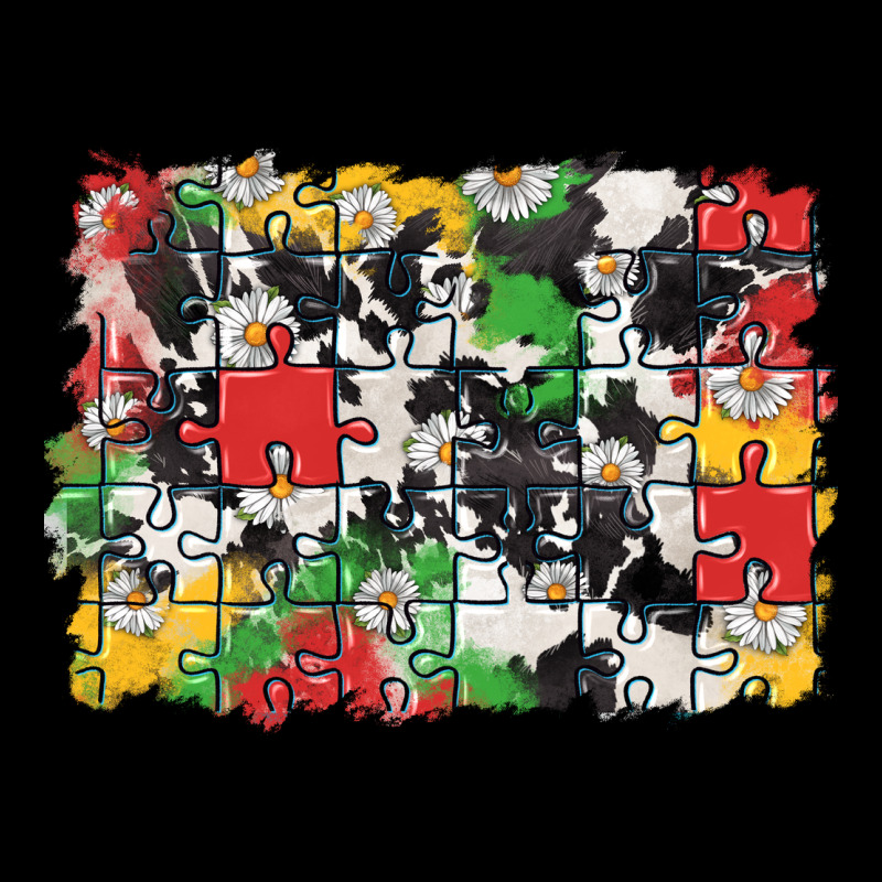 Autism Background Urban Heavy Tee by CowGirlArtShop | Teevron