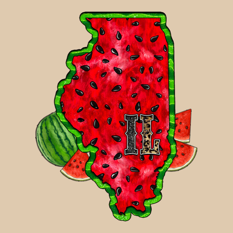 Illinois Watermelon Heavyweight Sweatshirt by RacoonDesign | Teevron