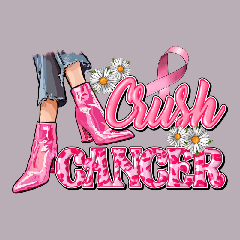Crush Cancer Vintage Tee by CowGirlArtShop | Teevron