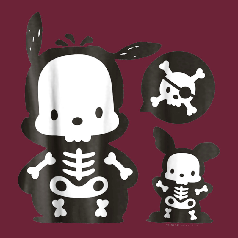 Pochacco Skeleton Halloween Shirt Long Sleeve Tee by longCreatives | Teevron