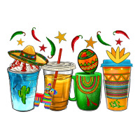 Cinco De Mayo Coffee Cups Premium Tee | Teevron