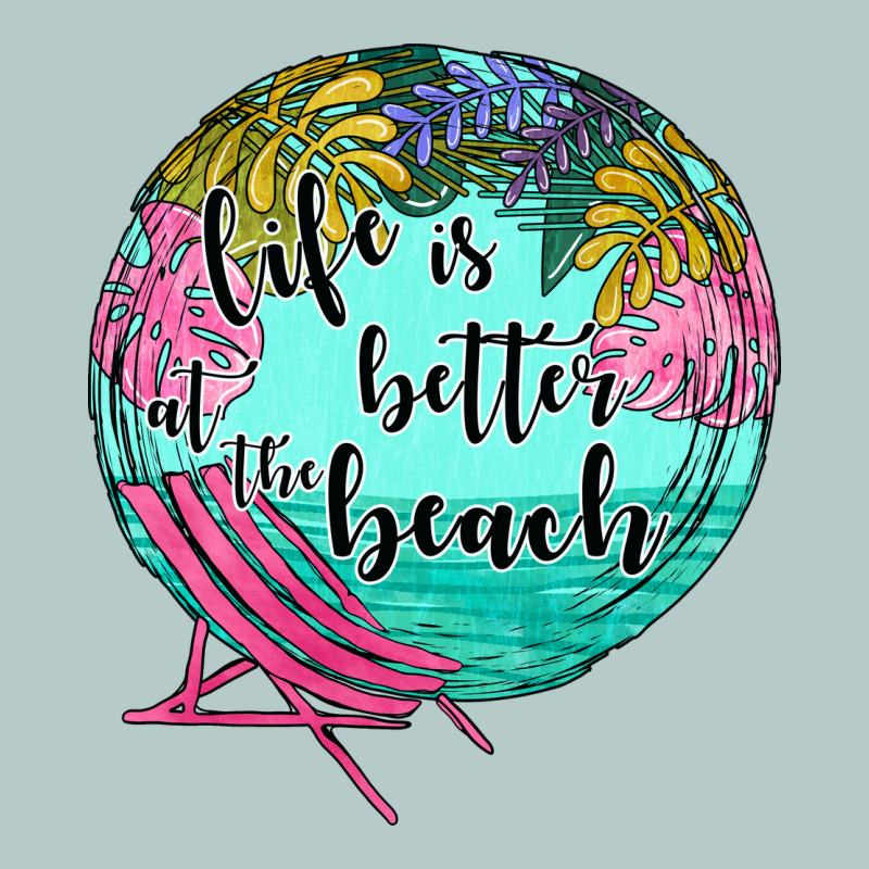 Life Is Better At The Beach Heavy Core Tee by JahusDesignShop | Teevron