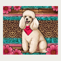 Standart Poodle Floral Zipper Hoodie | Teevron