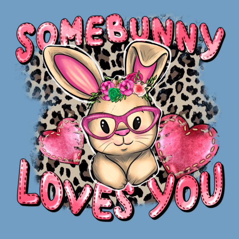 Somebunny Loves You Easter Day Urban Heavy Tee by CowGirlArtShop | Teevron