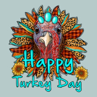 Happy Turkey Day Sunflower Heavy Core Tee | Teevron