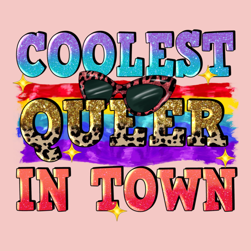 Coolest Queer In Town Urban Heavy Tee by CowGirlArtShop | Teevron