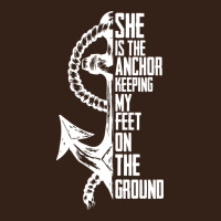 She Is The Anchor Keeping My Feet On The Ground Heavy Core Tee | Teevron