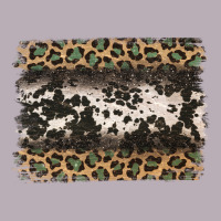 Leopard Cowhide Pattern Background Vintage Tee | Teevron