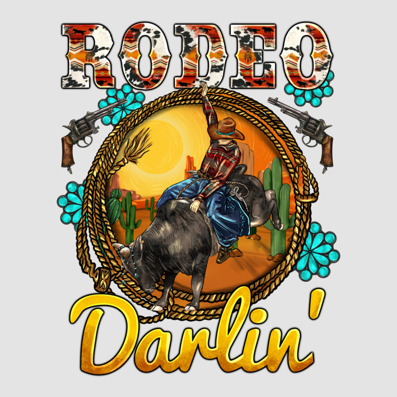 Western Rodeo Darlin' Sunset Sunflowers Weapon Premium Sweatshirt by BarkalooDesign | Teevron