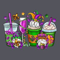 Mardi Gras Gnomes Coffee Cups Vintage Hoodie | Teevron