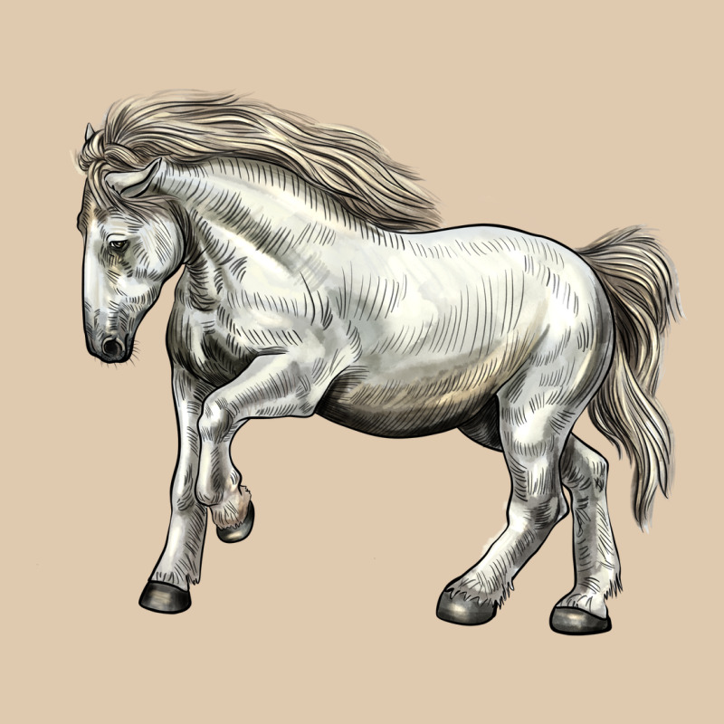 Percheron Horse Heavyweight Sweatshirt by LillyAllenDesigns | Teevron