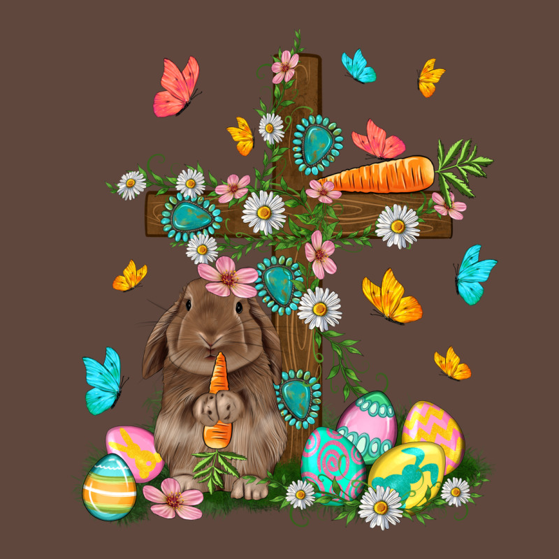 Western Rabbit With Cross Easter Day Classic Tee by HowdyJamesFarm | Teevron