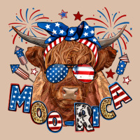 Moo Rica Highland Cow Urban Heavy Tee | Teevron
