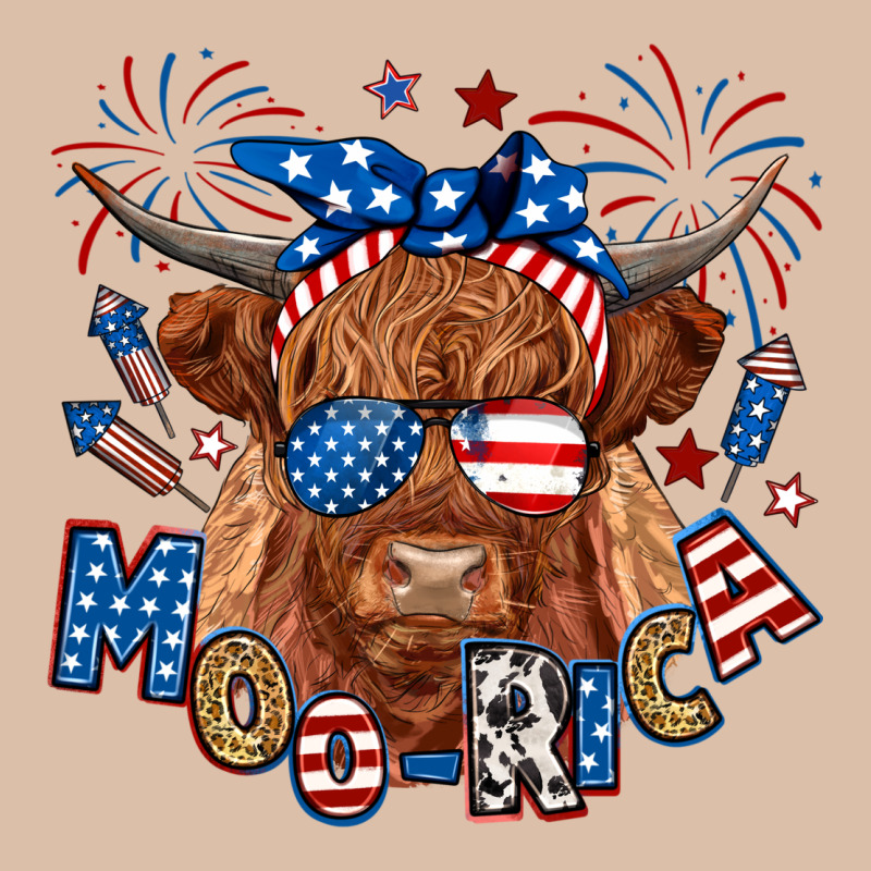 Moo Rica Highland Cow Urban Heavy Tee by RanaPortraitStore | Teevron