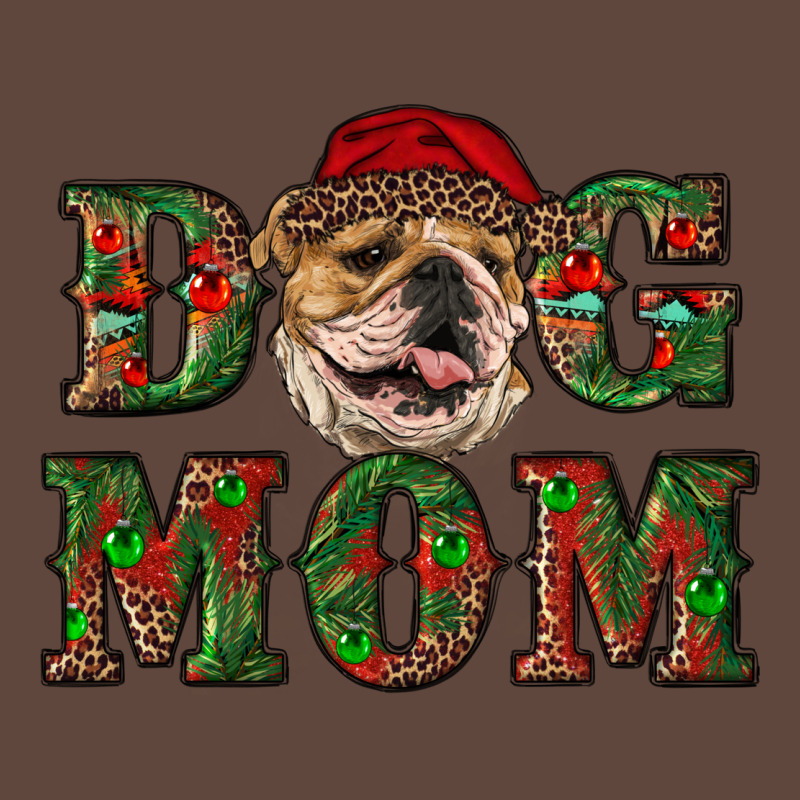 Christmas English Bulldog Mom Classic Tee by RanaPortraitStore | Teevron
