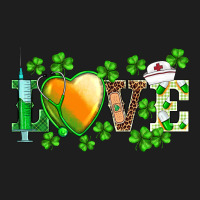 St.patrick's Nurse Love Heart Stethoscope Heavyweight Hoodie | Teevron