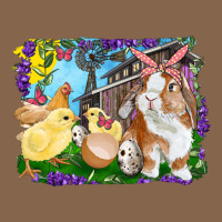 Easter Farm Chicks And Bunny Premium Tee | Teevron