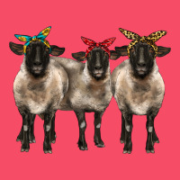 3 Sheeps Suffolk Ewe With Bandana Premium Sweatshirt | Teevron