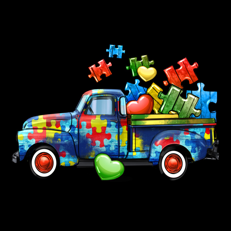 Autism Truck Urban Heavy Tee by CowGirlArtShop | Teevron