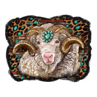 merino ram with leopard background | Teevron