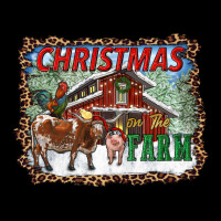Christmas On The Farm Heavy Core Tee | Teevron