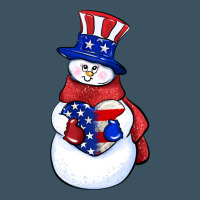 Patriotic Snowman 4th Of July Urban Heavy Tee | Teevron