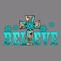 Western Turquoise's Gemstones Cross Believe Heavyweight Hoodie | Teevron