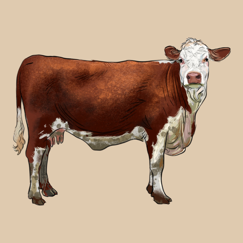 Hereford Cow Heavyweight Sweatshirt by LillyAllenDesigns | Teevron