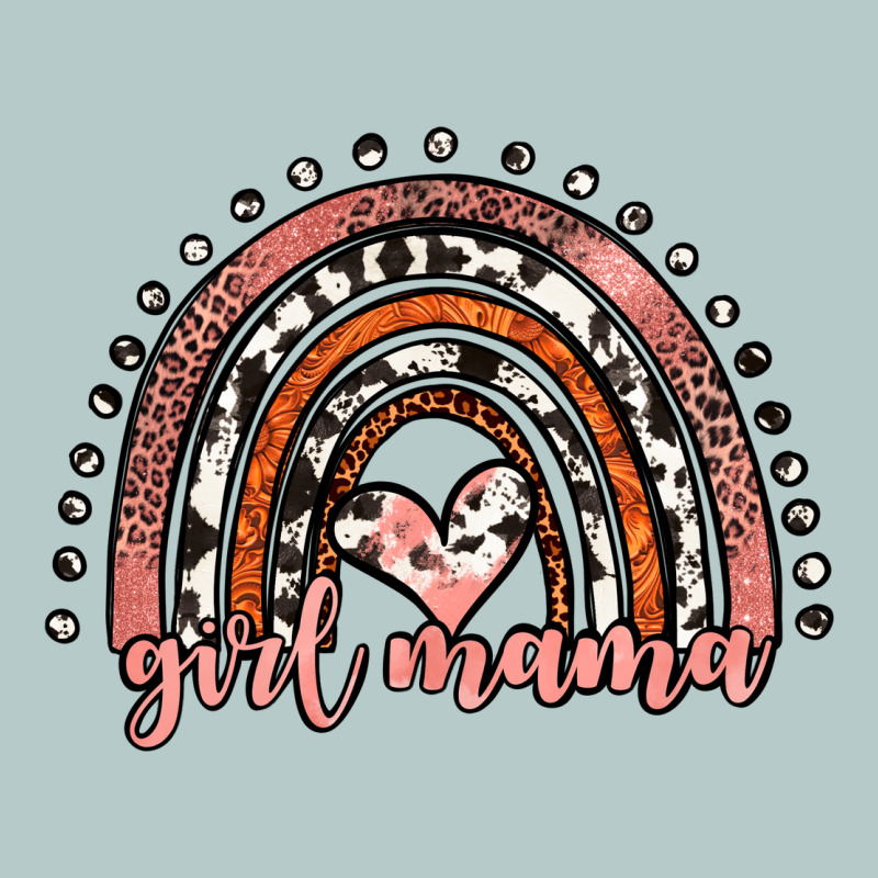 Girl Mama Western Leopard Rainbow Heavy Core Tee by JahusDesignShop | Teevron