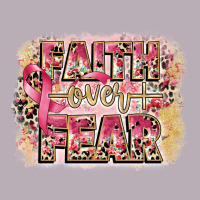 Faith Over Fear Breast Cancer 12 Inches 300 Dpi Vintage Tee | Teevron