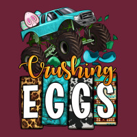 Easter Day Monster Truck Crushing Eggs Long Sleeve Tee | Teevron