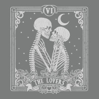 The Lovers Tarot Card Skeleton Valentines Halloween Occult Premium Hoodie | Teevron