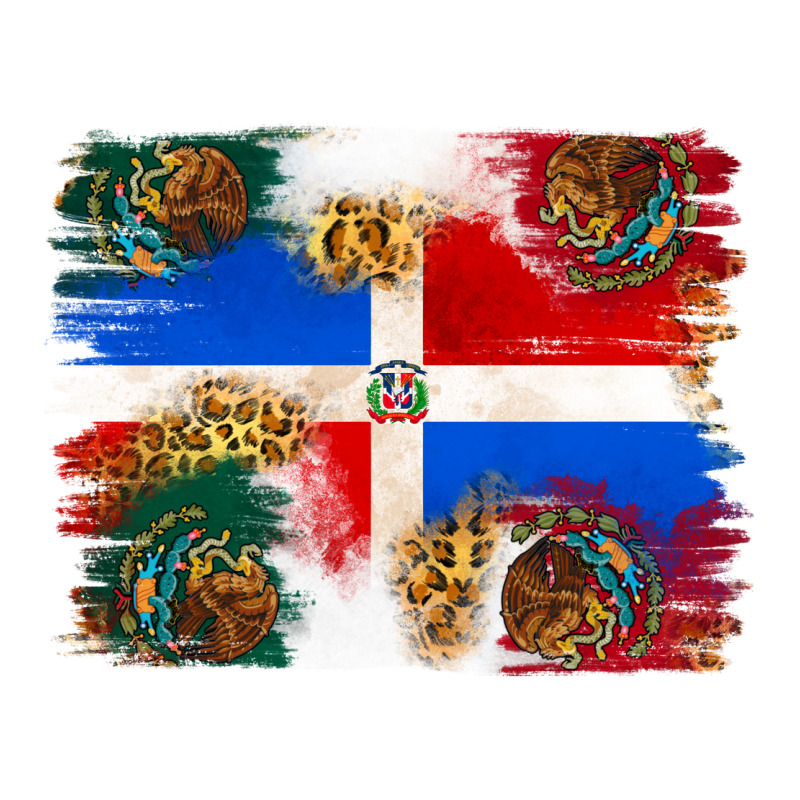 Mexican And Puerto Rico Flag Premium Tee by texasbilliewilder | Teevron
