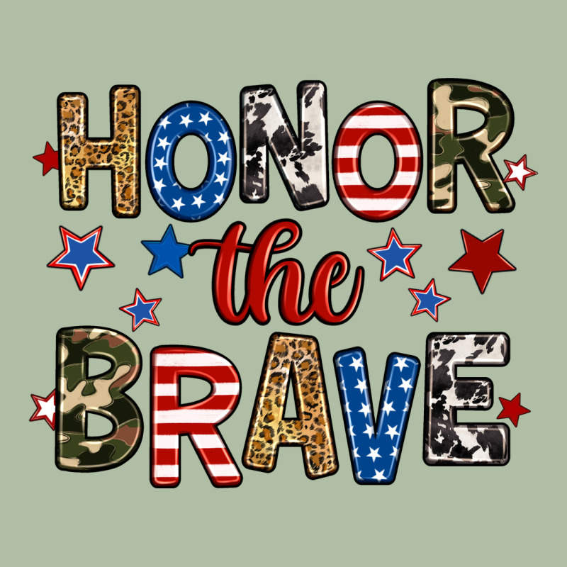 Honor The Brave Urban Heavy Tee by RanaPortraitStore | Teevron