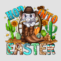 Hop Into Easter Bunny Western Premium Hoodie | Teevron