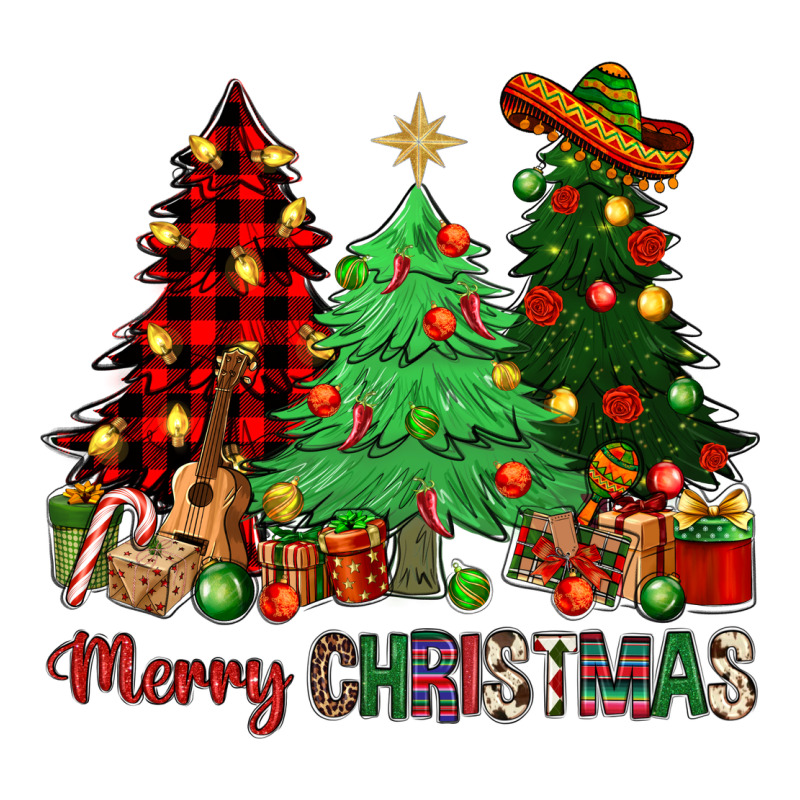 Merry Christmas Trees Premium Tee by NancyCooperArtShop | Teevron