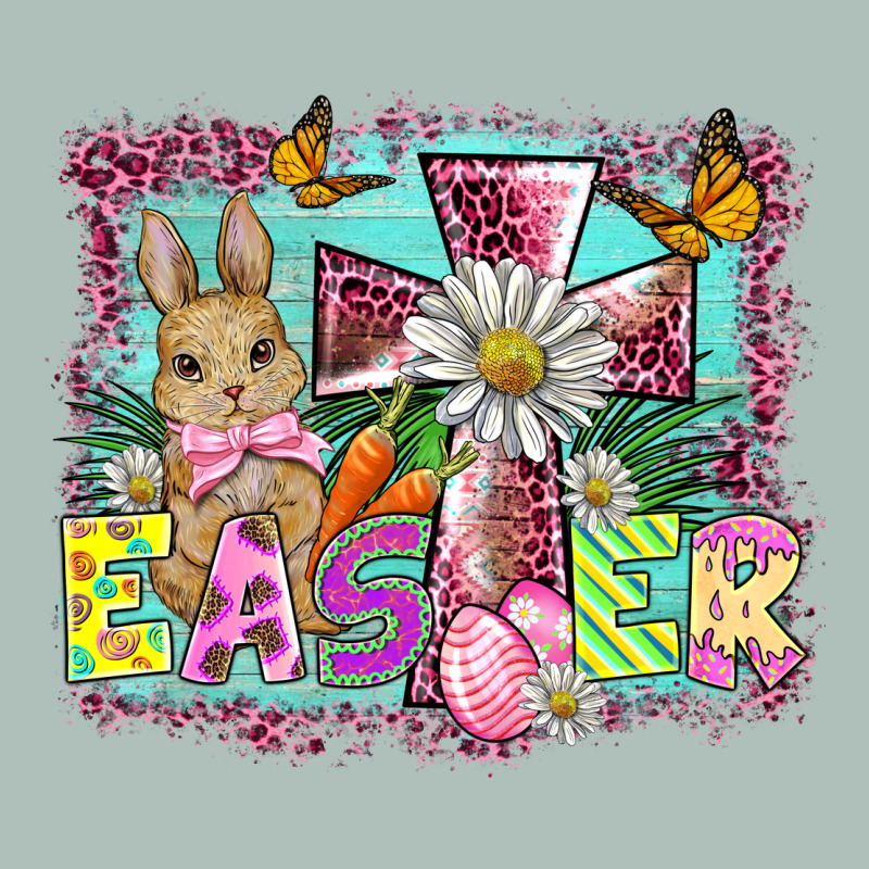 Easter Cross Background Heavyweight Hoodie by BarkalooDesign | Teevron