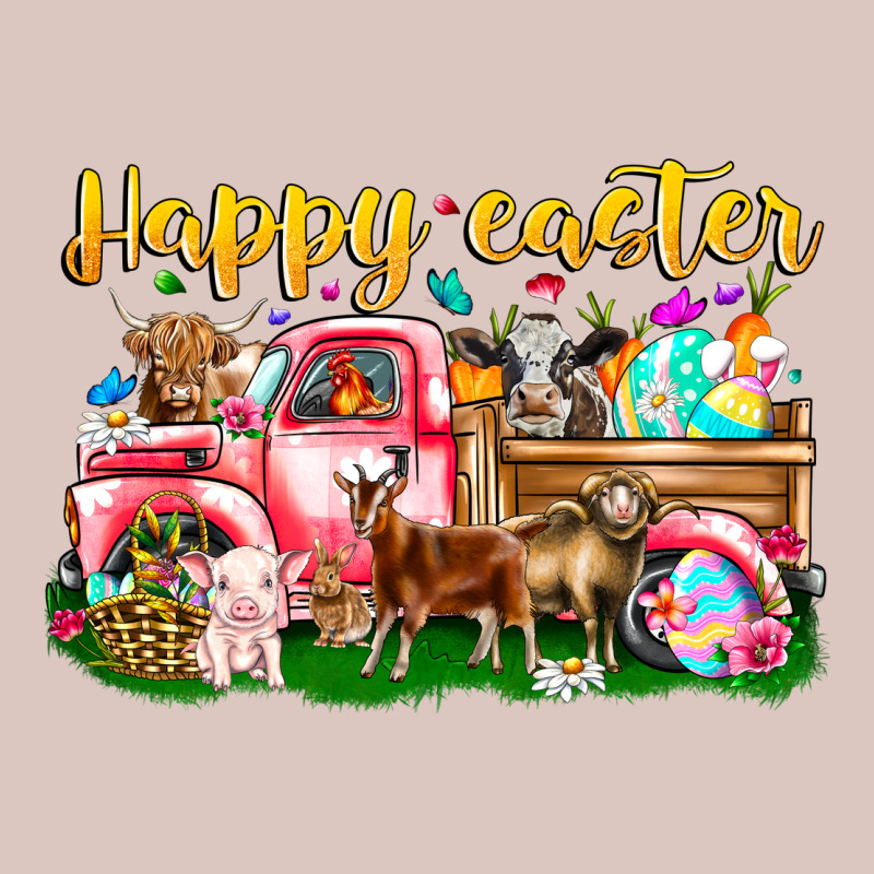 Happy Easter Animal Car Premium Hoodie by CowhideDigitalArt | Teevron