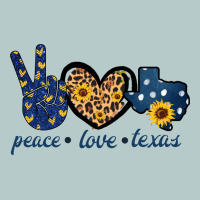 Peace Love Texas Heavy Core Tee | Teevron