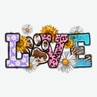 Dog Paw Love Urban Heavy Tee | Teevron