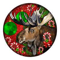 moose buck deer christmas | Teevron