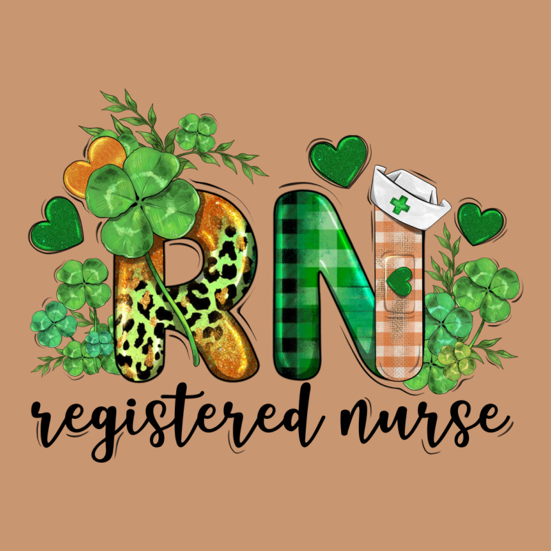St. Patricks Day Registered Nurse Rn Heavyweight Hoodie by BarkalooDesign | Teevron