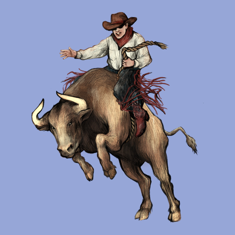 Cowboy Bull Rodeo Classic Tee by HowdyJamesFarm | Teevron